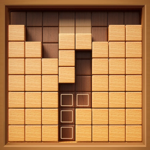 Деревянный блок-головоломка