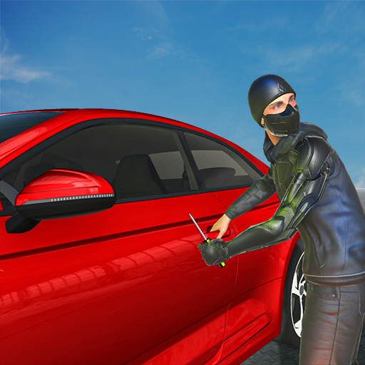चोर कार डकैती अपराध खेल 3d