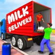 Milk Delivery Truck Games 3D