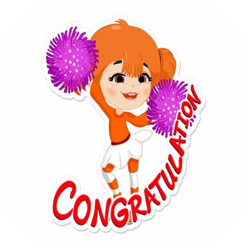 Congratulations Stickers