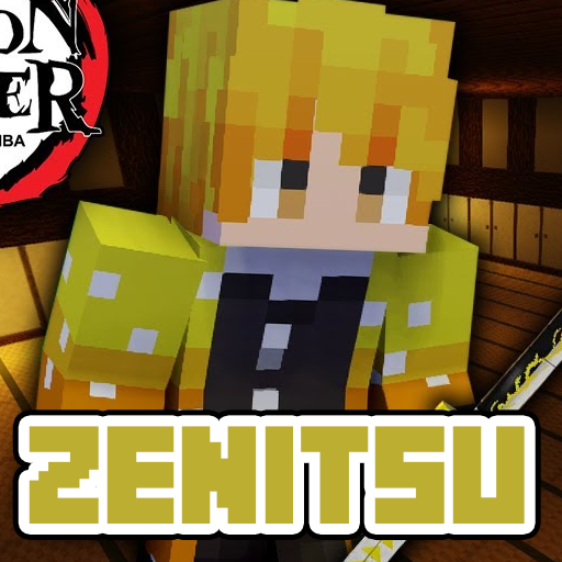 Download Zenitsu Demon Slayer Mod MCPE android on PC