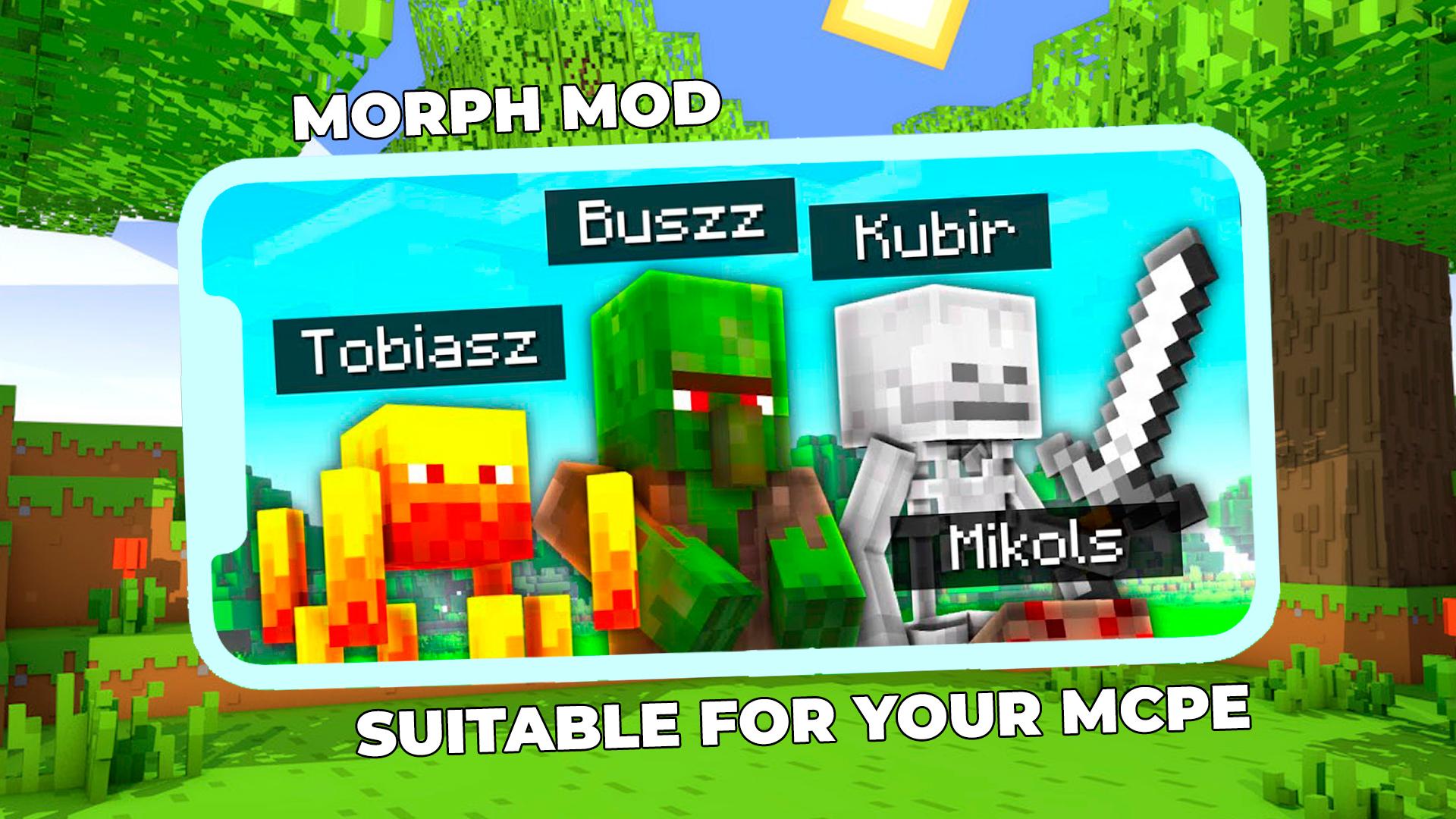 Скачать Morph Mod for Minecraft PE на ПК | Официальный представитель  GameLoop