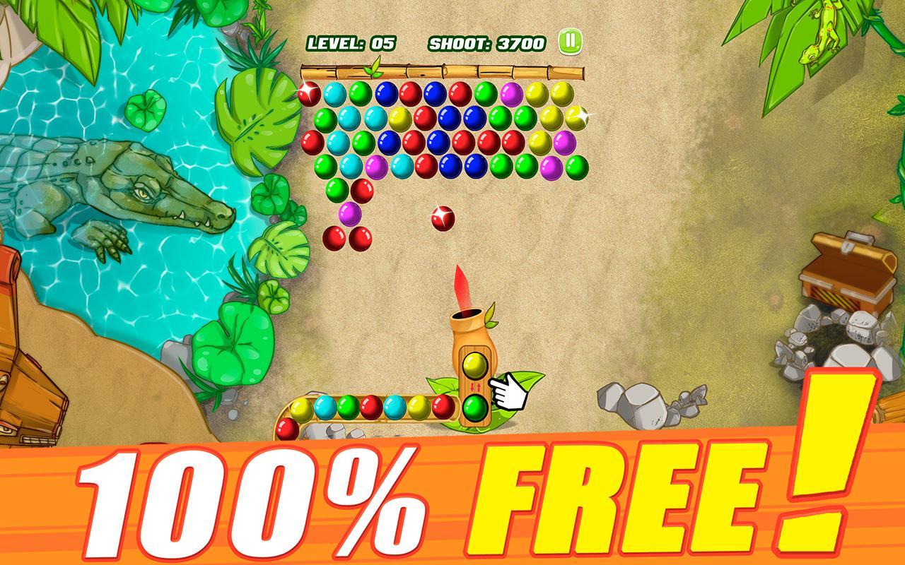 Скачать Jungle Shooter Bubble Mania на ПК | Официальный представитель  GameLoop