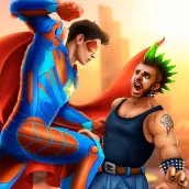 Pertarungan Superhero - Petual
