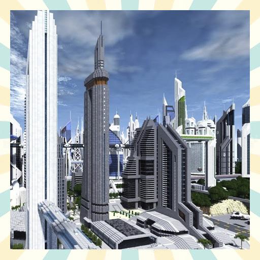 Future city map for MCPE