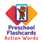 PreK Flashcards:3D ActionWords