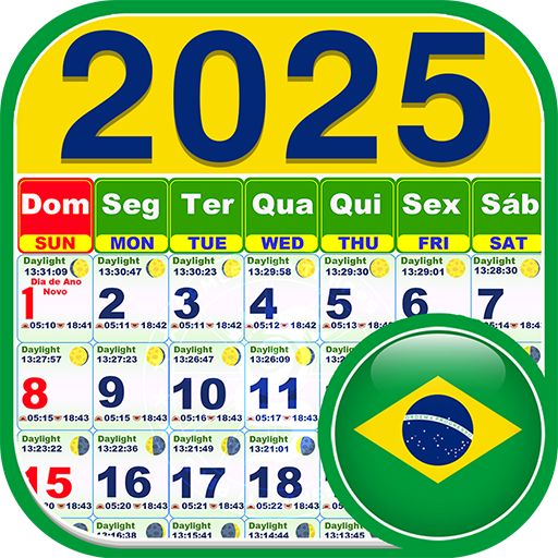 Brasil Calendário 2025 Brazil