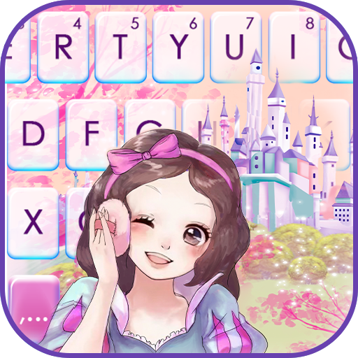 Pink Pretty Princess Keyboard 