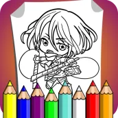 Attack ON Titan Coloring Book