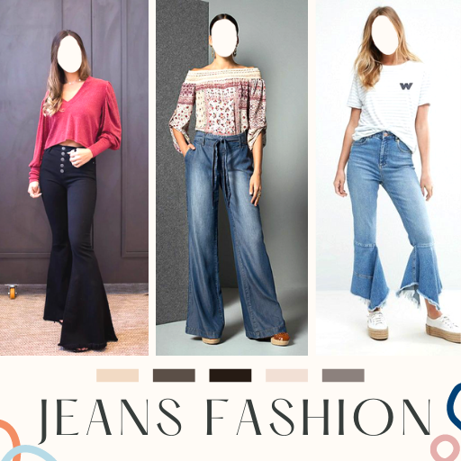 Women Jeans Photo Maker