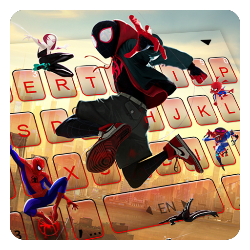 Into The Spider Verse कीबोर्ड थीम