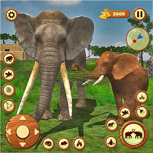 jogo de elefante selvagem