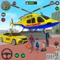 Taxi Helicopter Car Robot Game