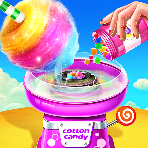 棉花糖店-兒童製作食物遊戲
