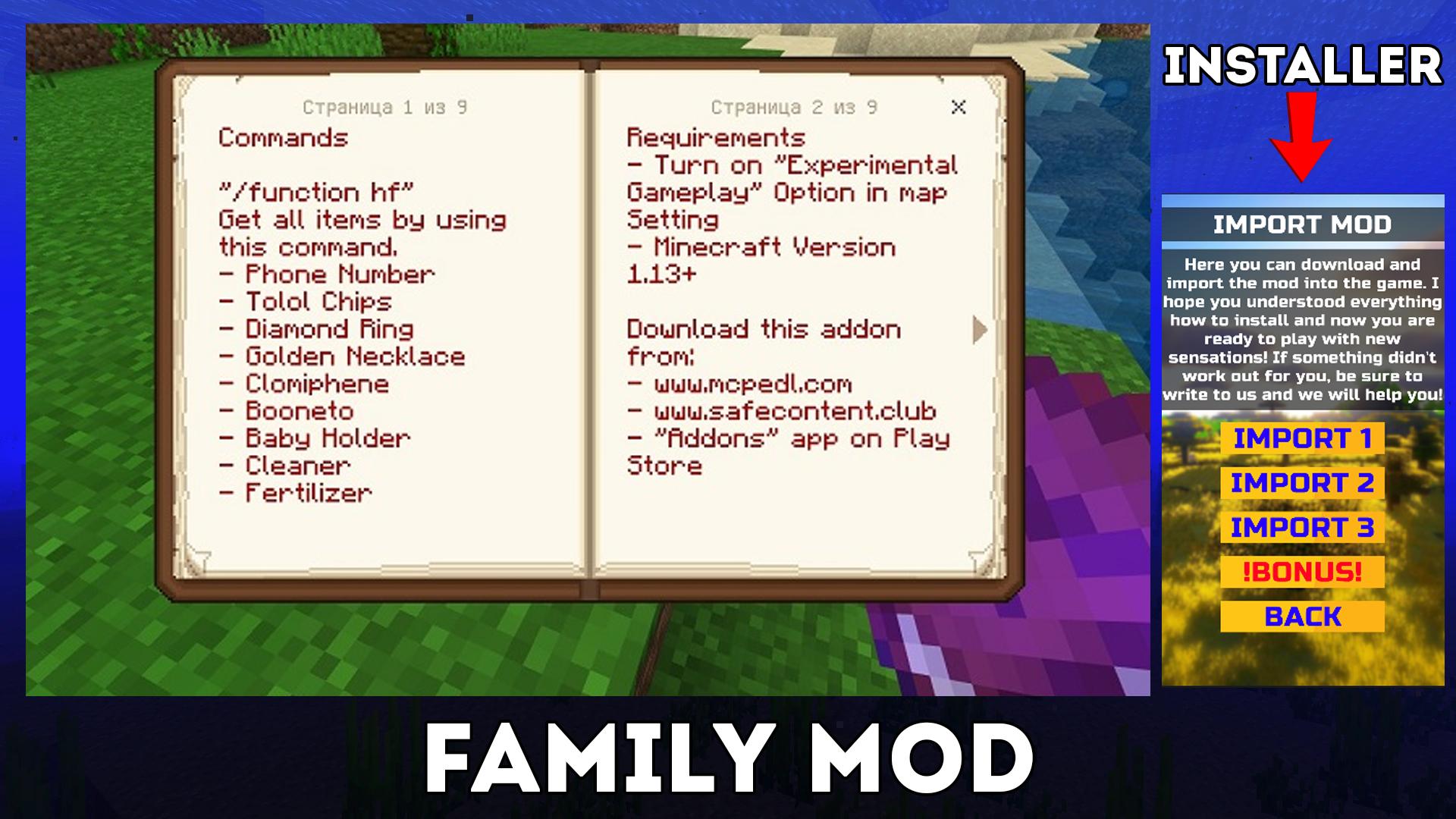 Download Family Mod For MCPE android on PC