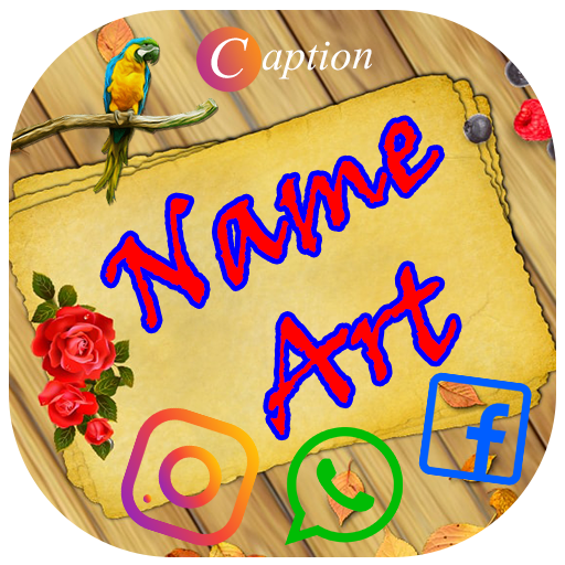 Name Art for Instagram & Facebook Status Captions