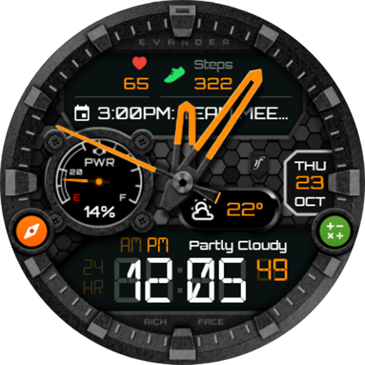 Evander Watch Face