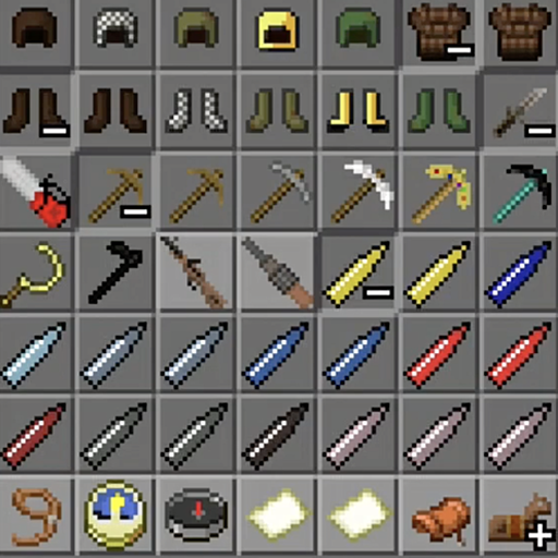 Guns for mcpe and mine