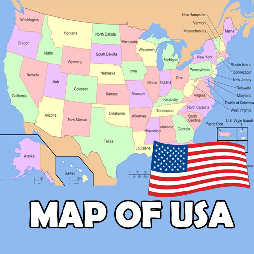 US States Map