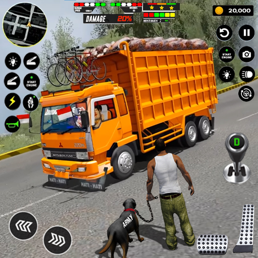 Game Truk Kargo Lumpur Offroad