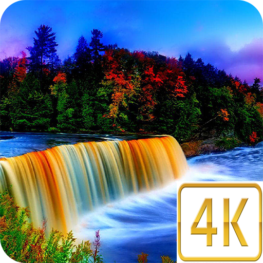 Waterfall Live Wallpaper 4K - Sensor, Multi Touch