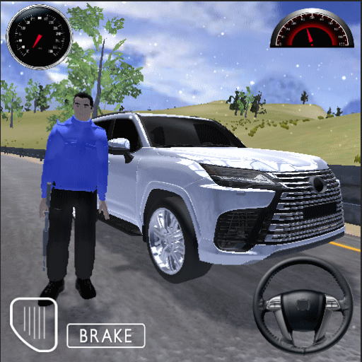 Toyota LX Car Driver Game