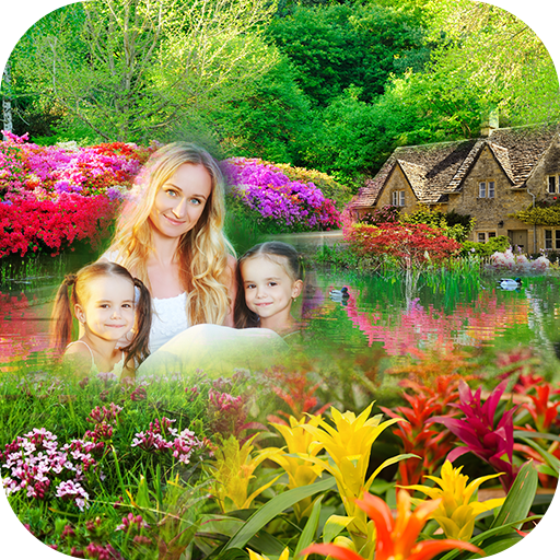 Garden photo frame : Decorate 