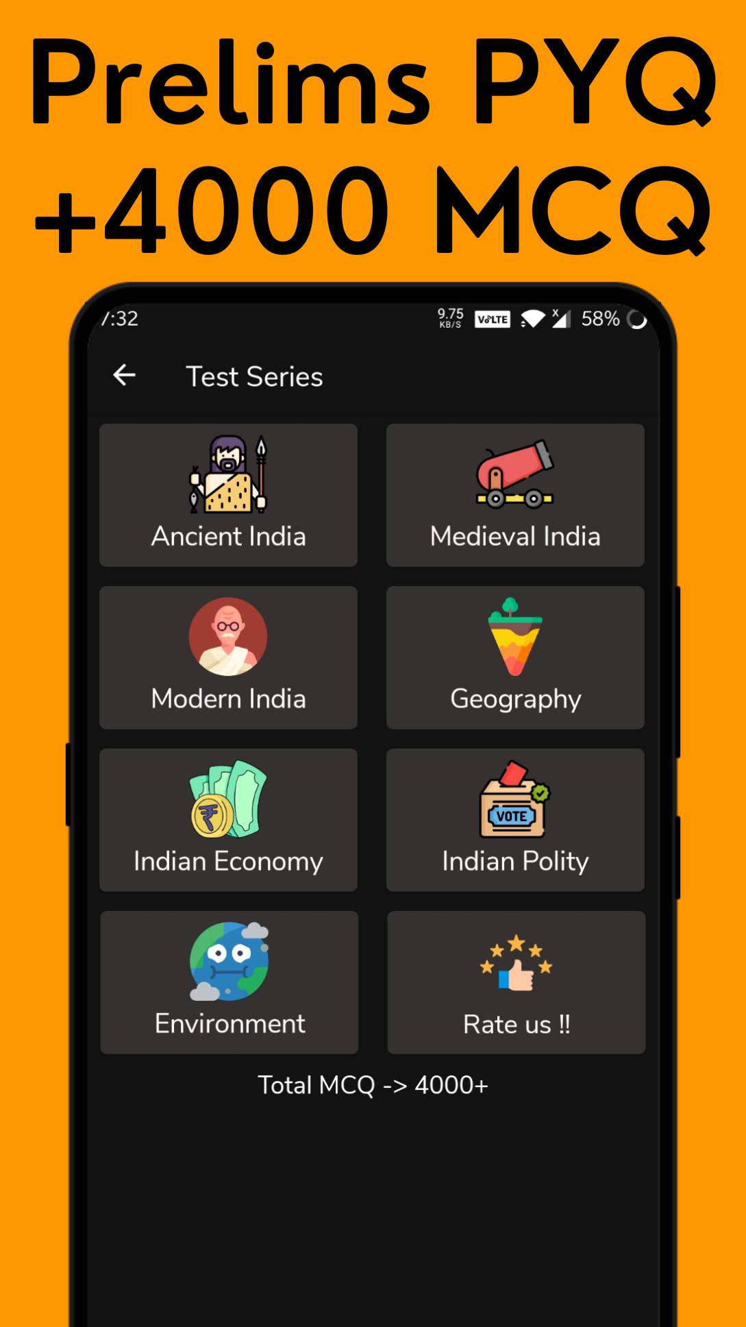 Download UPSC All in One Notes + Quiz android on PC