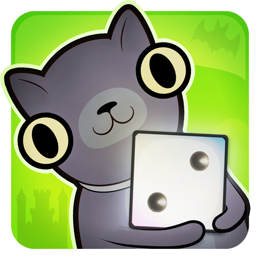 Cat with Dice in Dracula's Cas