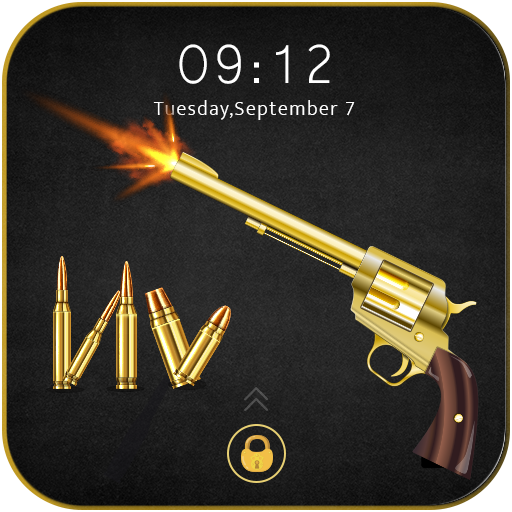 Gun Lock Screen - Pistol Lock 