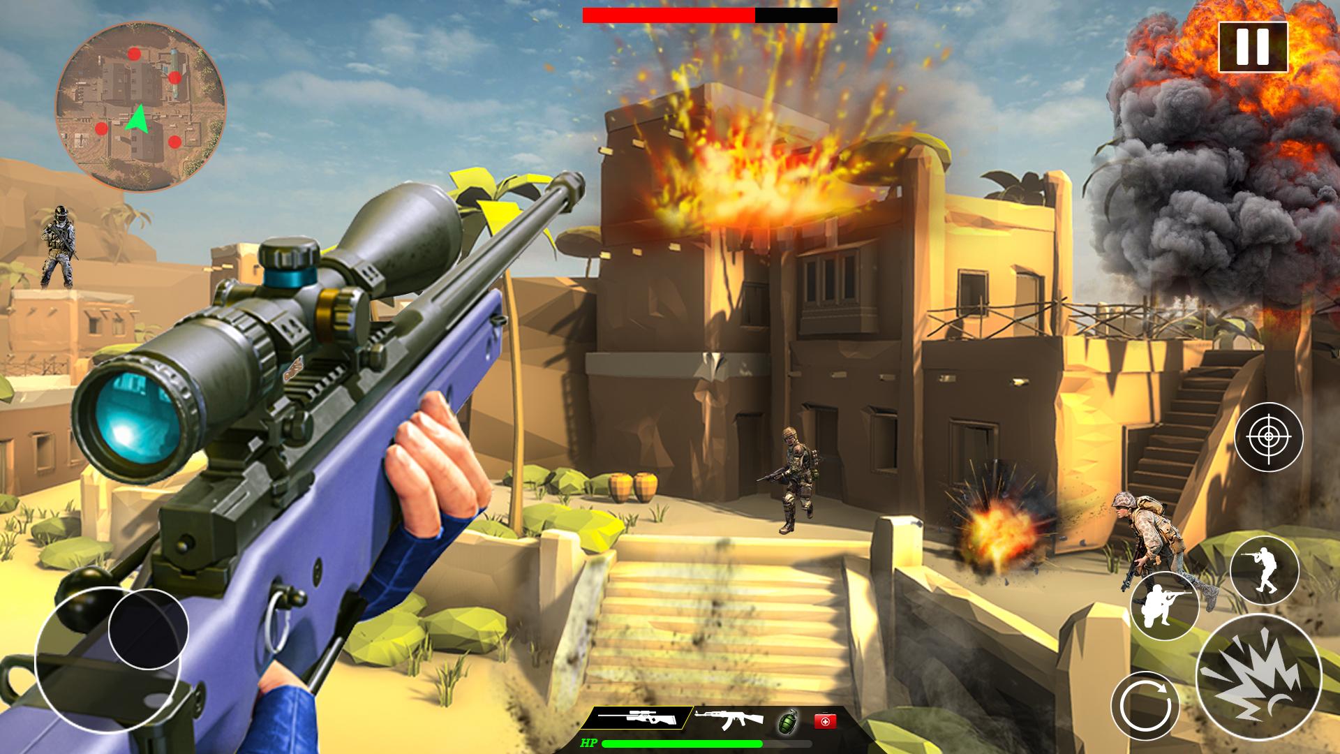 Download Elite Sniper Shooter 3D Game android on PC