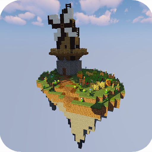 Map Skyblock Minecraft PE