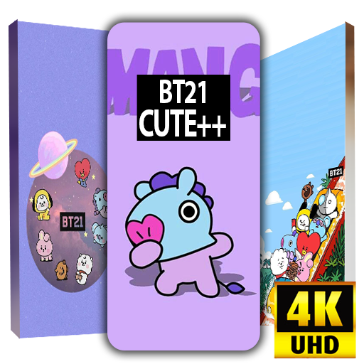 BT21 Super Premium Wallpaper