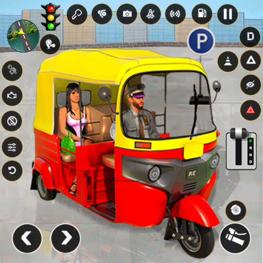 Tuk Tuk Auto Rickshaw 3d Game