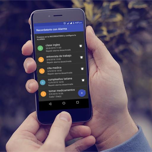 Recordatorio con alarma