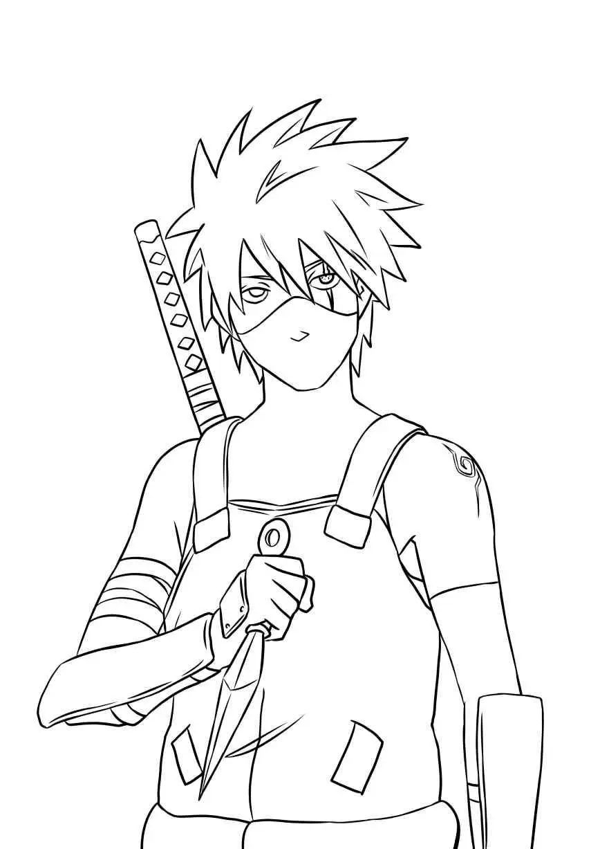 Baixe Como desenhar Kakashi no PC