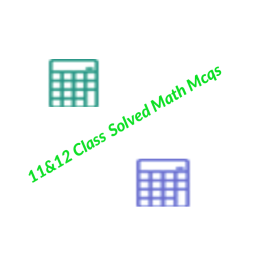 1st And 2nd Year Math Mcqs