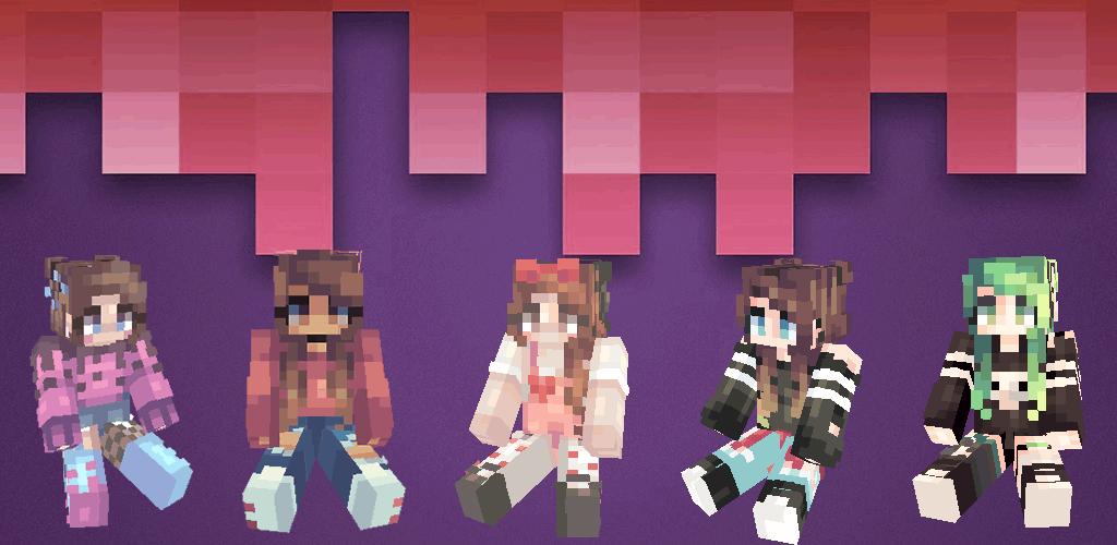 Novas Skins de meninas para minecraft::Appstore for Android