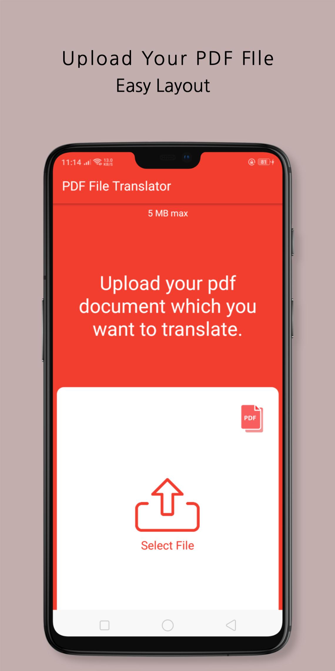 Скачать PDF File Translator на ПК | Официальный представитель GameLoop