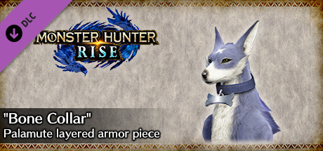 MONSTER HUNTER RISE - "Bone Collar" Palamute layered armor piece