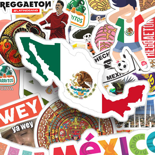 Stickers México - Memes y fras