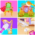 Jogo de limpeza casa princesa