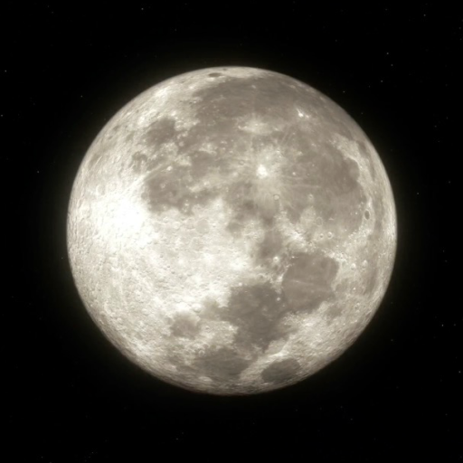 Lua 3d Papel de Parede Animado