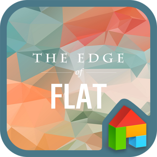 Flat Edge LINE Launcher theme