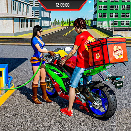 Nhanh tốc độ pizza xe đạp 3d