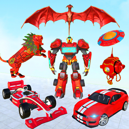 Dragon Lion Robot: Robot Games