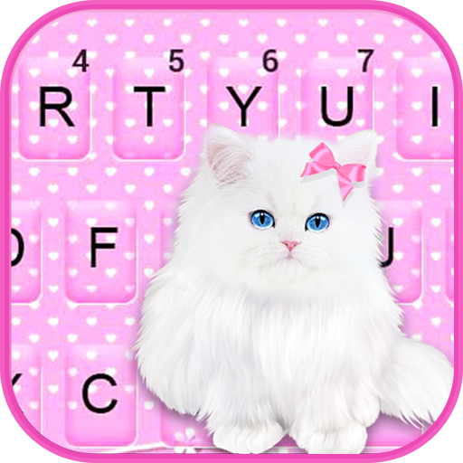 Fluffy Pink Cat Theme