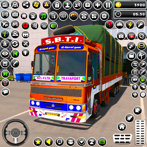 Indian Cargo Truck Sim Game 3D