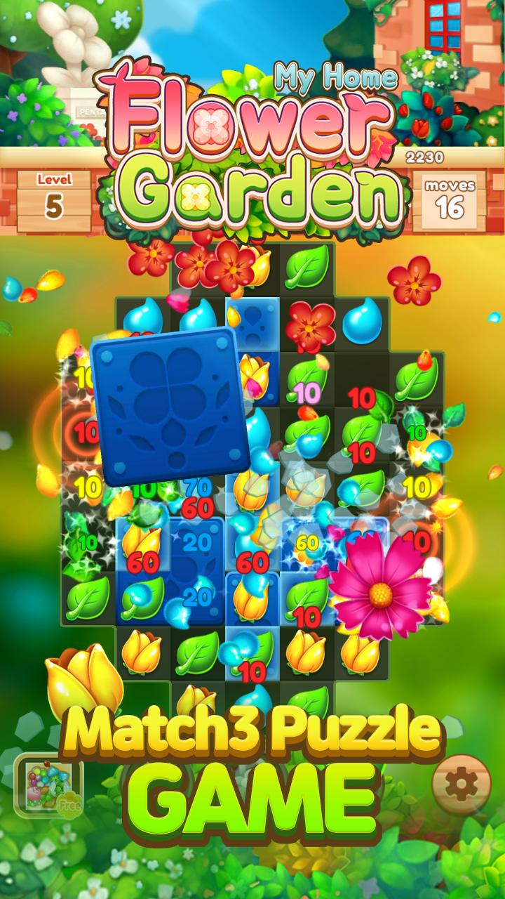 Download My Home Flower Garden android on PC