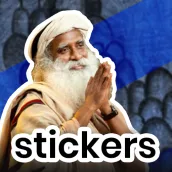 Sadhguru Stickers and more
